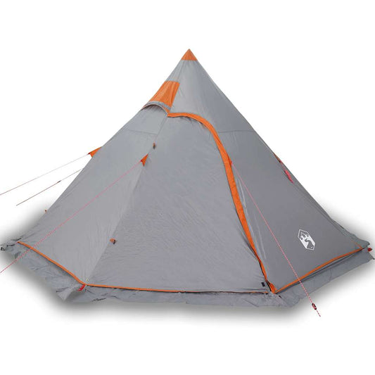 Camping Tent Tipi 5-Person Grey Waterproof Camping Tent Tipi 5-Person Grey Waterproof