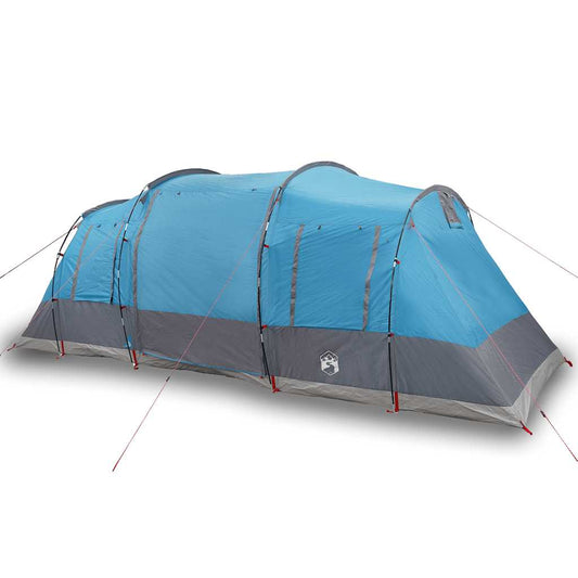 Family Tent Tunnel 6-Person Blue Waterproof Family Tent Tunnel 6-Person Blue Waterproof