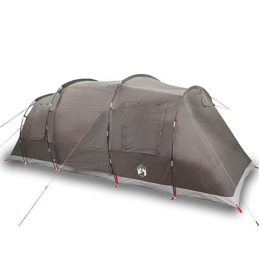 Family Tent Tunnel 6-Person Brown Waterproof Family Tent Tunnel 6-Person Brown Waterproof