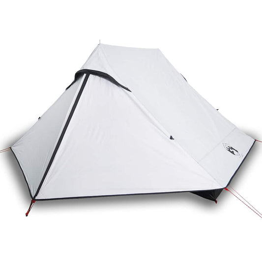 Camping Tent 2-Person White Blackout Fabric Waterproof Camping Tent 2-Person White Blackout Fabric Waterproof