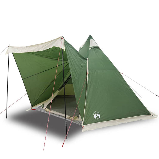 Family Tent Tipi 6-Person Green Waterproof Family Tent Tipi 6-Person Green Waterproof