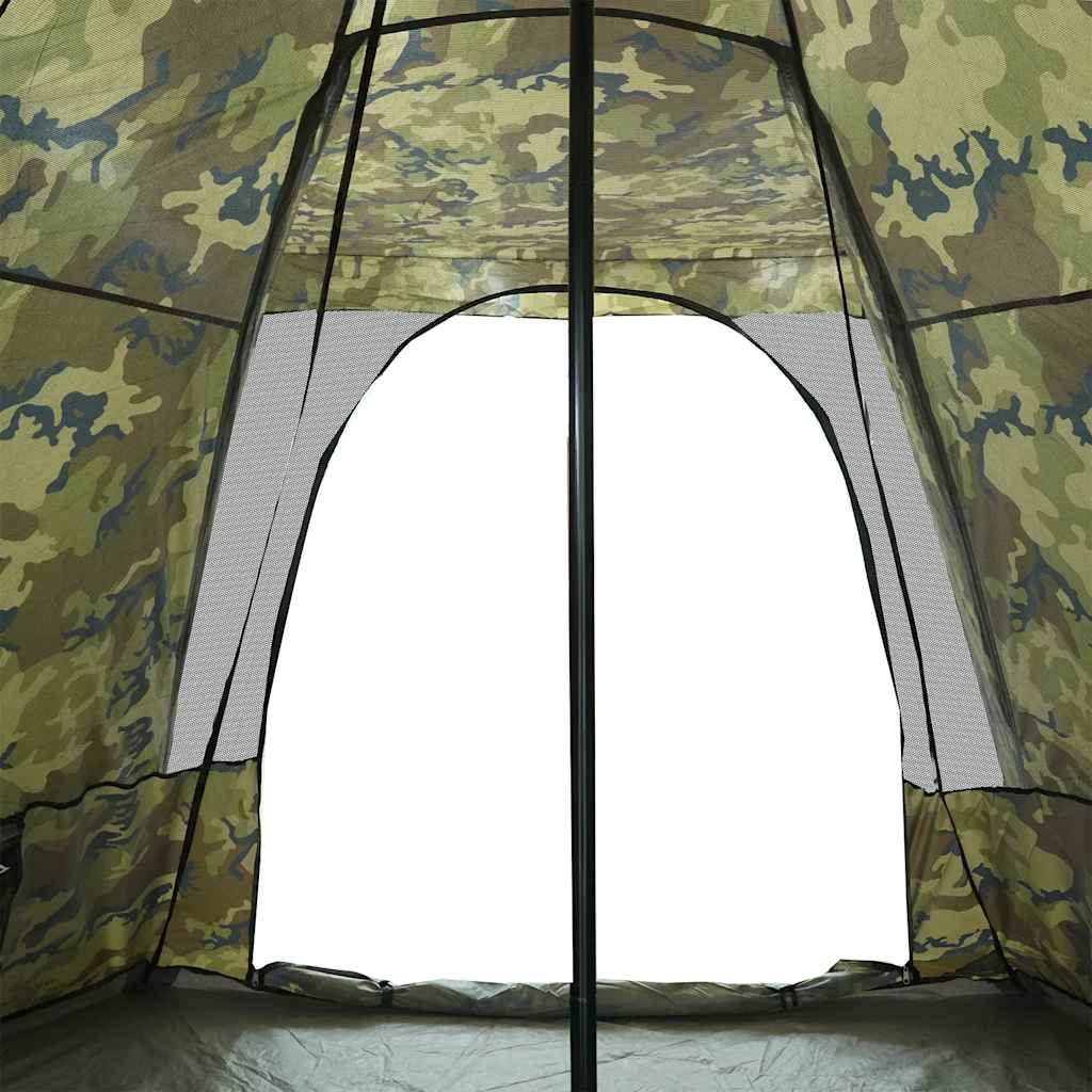 Family Tent Tipi 6-Person Camouflage Waterproof