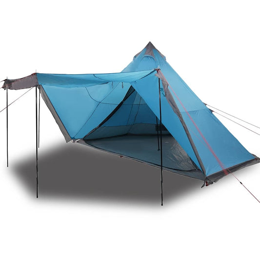Family Tent Tipi 8-Person Blue Waterproof Family Tent Tipi 8-Person Blue Waterproof