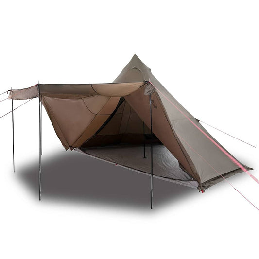 Family Tent Tipi 8-Person Brown Waterproof Family Tent Tipi 8-Person Brown Waterproof