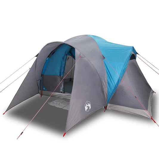 Family Tent Dome 6-Person Blue Waterproof Family Tent Dome 6-Person Blue Waterproof