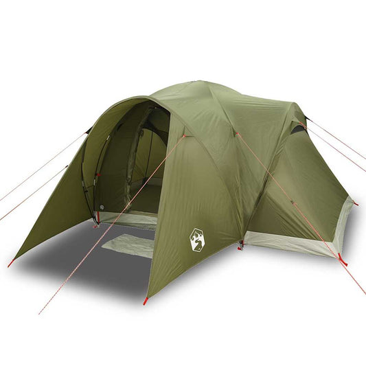 Family Tent Dome 6-Person Olive Green Waterproof Family Tent Dome 6-Person Olive Green Waterproof