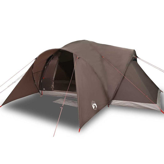 Family Tent Dome 6-Person Brown Waterproof Family Tent Dome 6-Person Brown Waterproof