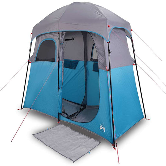 Shower Tent 2-Person Blue Waterproof Shower Tent 2-Person Blue Waterproof