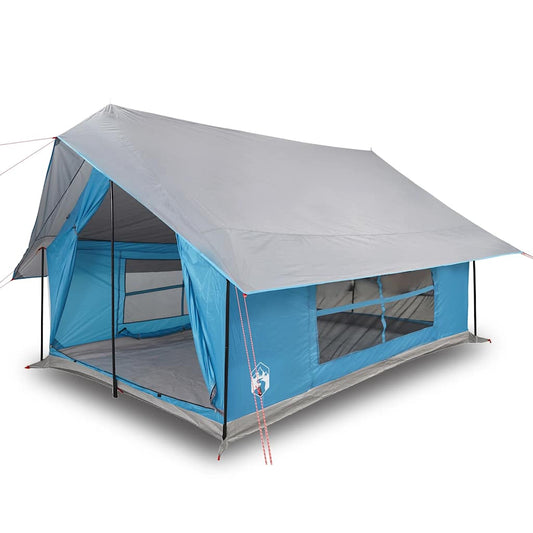 Camping Tent 5-Person Blue Waterproof Camping Tent 5-Person Blue Waterproof