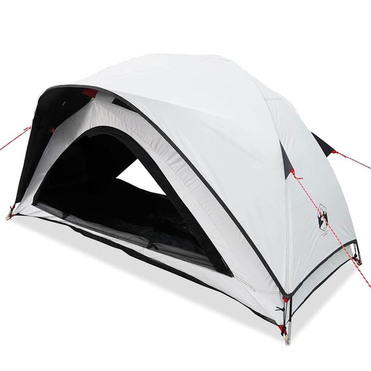 Camping Tent 1-Person White Blackout Fabric Waterproof Camping Tent 1-Person White Blackout Fabric Waterproof