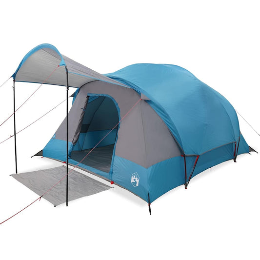 Family Tent Tunnel 8-Person Blue Waterproof Family Tent Tunnel 8-Person Blue Waterproof