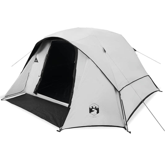 Family Tent Cabin 6-Person White Blackout Fabric Waterproof Family Tent Cabin 6-Person White Blackout Fabric Waterproof