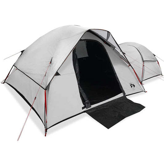Camping Tent 5-Person White Blackout Fabric Waterproof Camping Tent 5-Person White Blackout Fabric Waterproof