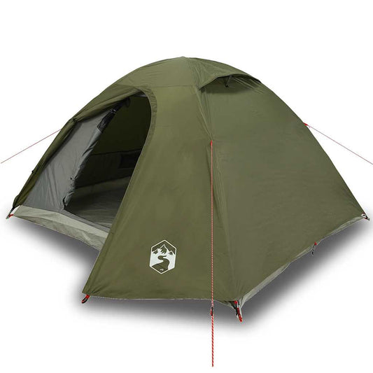 Camping Tent Dome 3-Person Olive Green Waterproof Camping Tent Dome 3-Person Olive Green Waterproof
