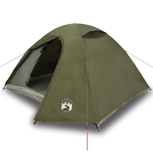 Camping Tent Dome 4-Person Olive Green Waterproof Camping Tent Dome 4-Person Olive Green Waterproof