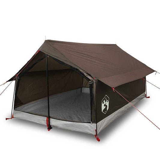 Camping Tent 2-Person Brown Waterproof Camping Tent 2-Person Brown Waterproof