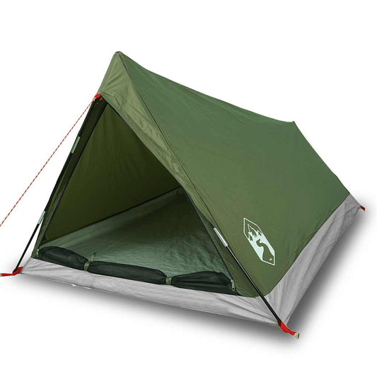 Camping Tent 2-Person Olive Green Waterproof Camping Tent 2-Person Olive Green Waterproof
