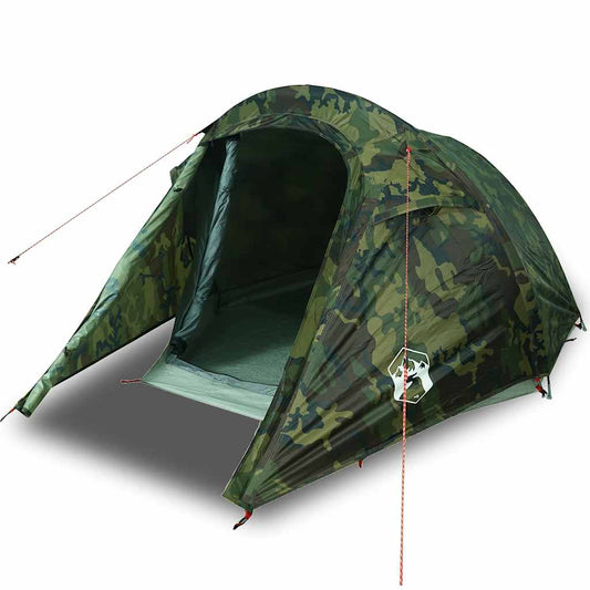 Camping Tent Tunnel 2-Person Camouflage Waterproof Camping Tent Tunnel 2-Person Camouflage Waterproof
