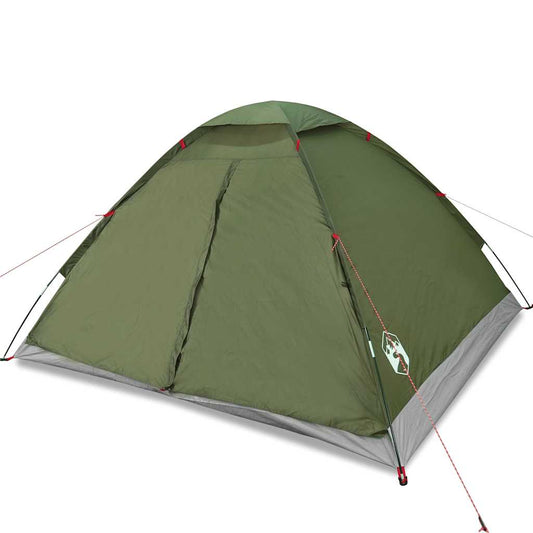 Camping Tent Dome 4-Person Olive Green Waterproof Camping Tent Dome 4-Person Olive Green Waterproof