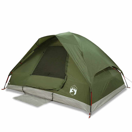 Camping Tent Dome 4-Person Olive Green Waterproof Camping Tent Dome 4-Person Olive Green Waterproof