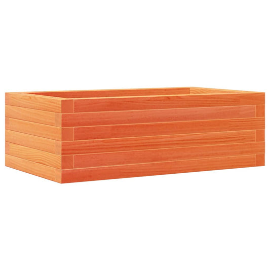 Garden Planter Wax Brown 70x40x23 cm Solid Wood Pine Garden Planter Wax Brown 70x40x23 cm Solid Wood Pine