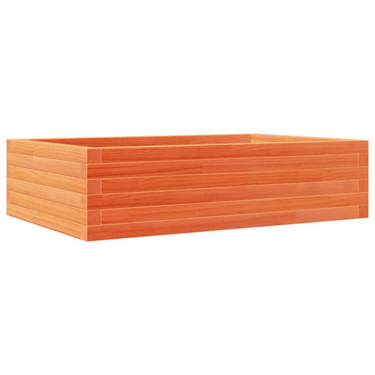 Garden Planter Wax Brown 90x60x23 cm Solid Wood Pine Garden Planter Wax Brown 90x60x23 cm Solid Wood Pine