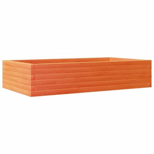 Garden Planter Wax Brown 110x60x23 cm Solid Wood Pine Garden Planter Wax Brown 110x60x23 cm Solid Wood Pine