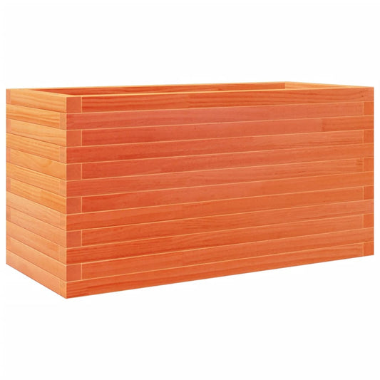 Garden Planter Wax Brown 90x40x45.5 cm Solid Wood Pine Garden Planter Wax Brown 90x40x45.5 cm Solid Wood Pine