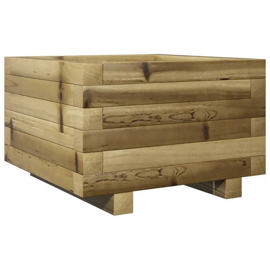 Garden Planter 40x40x26.5 cm Impregnated Wood Pine Garden Planter 40x40x26.5 cm Impregnated Wood Pine