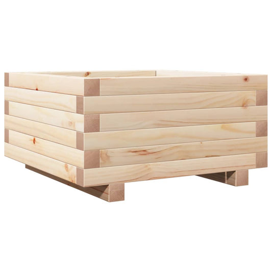 Garden Planter 50x50x26.5 cm Solid Wood Pine Garden Planter 50x50x26.5 cm Solid Wood Pine