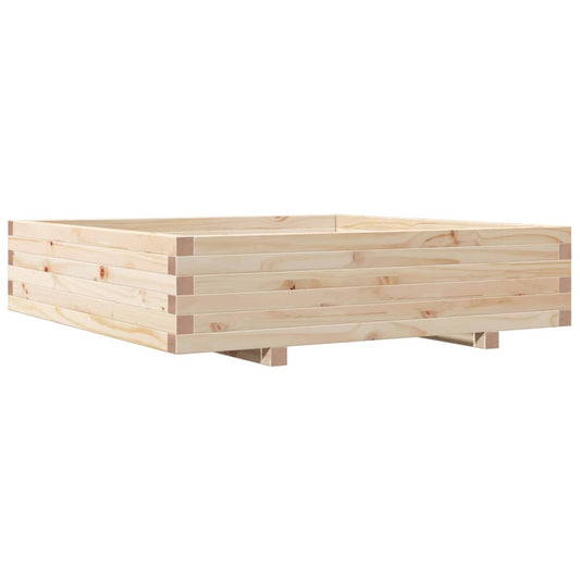 Garden Planter 100x100x26.5 cm Solid Wood Pine Garden Planter 100x100x26.5 cm Solid Wood Pine