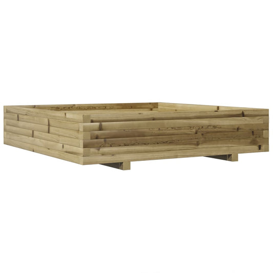 Garden Planter 110x110x26.5 cm Impregnated Wood Pine Garden Planter 110x110x26.5 cm Impregnated Wood Pine