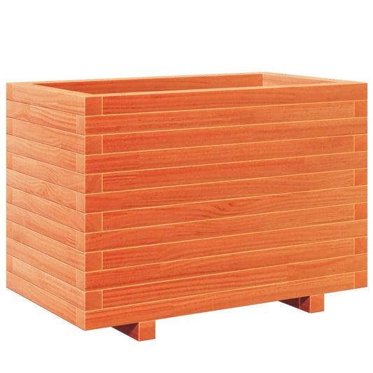 Garden Planter Wax Brown 70x40x49.5 cm Solid Wood Pine Garden Planter Wax Brown 70x40x49.5 cm Solid Wood Pine