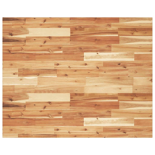 Table Top Rectangular 100x80x2 cm Solid Wood Acacia Table Top Rectangular 100x80x2 cm Solid Wood Acacia