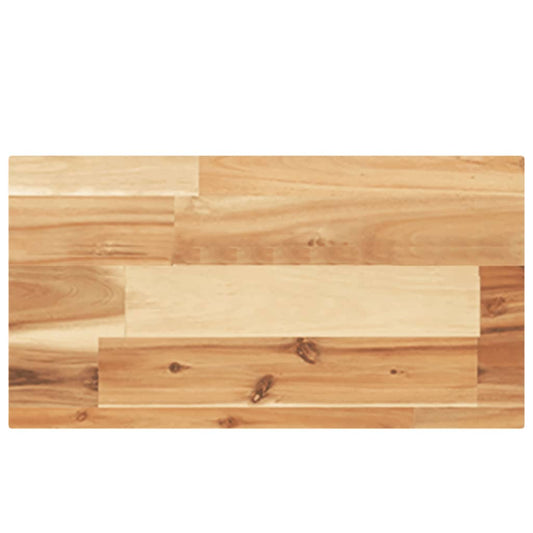 Table Top 40x20x4 cm Rectangular Solid Wood Acacia Table Top 40x20x4 cm Rectangular Solid Wood Acacia