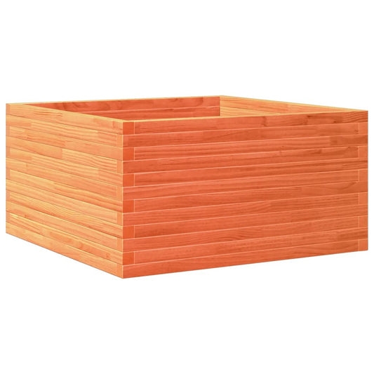Garden Planter Wax Brown 90x90x46 cm Solid Wood Pine Garden Planter Wax Brown 90x90x46 cm Solid Wood Pine