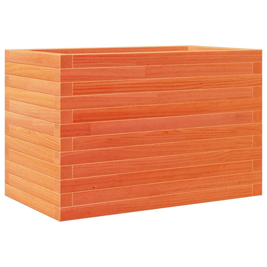 Garden Planter Wax Brown 70x40x46 cm Solid Wood Pine Garden Planter Wax Brown 70x40x46 cm Solid Wood Pine