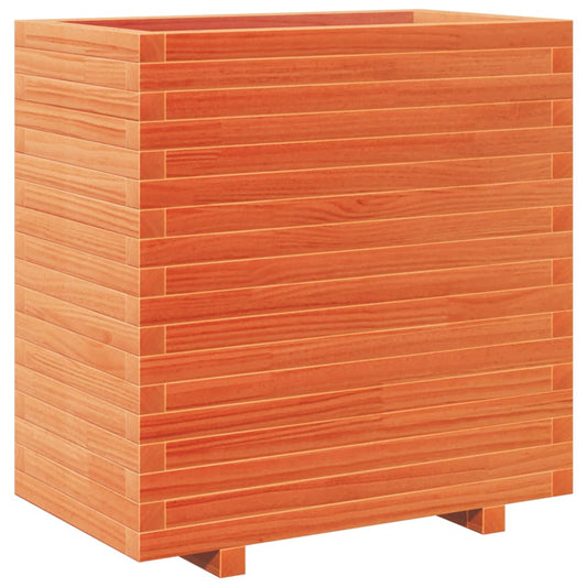 Garden Planter Wax Brown 70x40x72.5 cm Solid Wood Pine Garden Planter Wax Brown 70x40x72.5 cm Solid Wood Pine