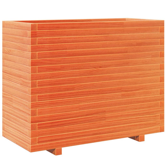 Garden Planter Wax Brown 90x40x72.5 cm Solid Wood Pine Garden Planter Wax Brown 90x40x72.5 cm Solid Wood Pine