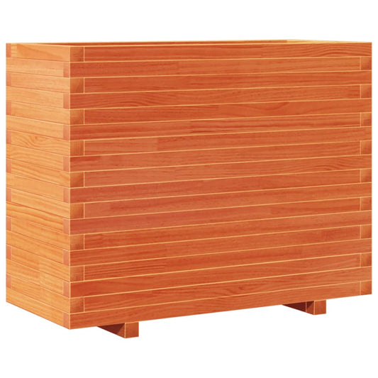 Garden Planter Wax Brown 90x40x72 cm Solid Wood Pine Garden Planter Wax Brown 90x40x72 cm Solid Wood Pine