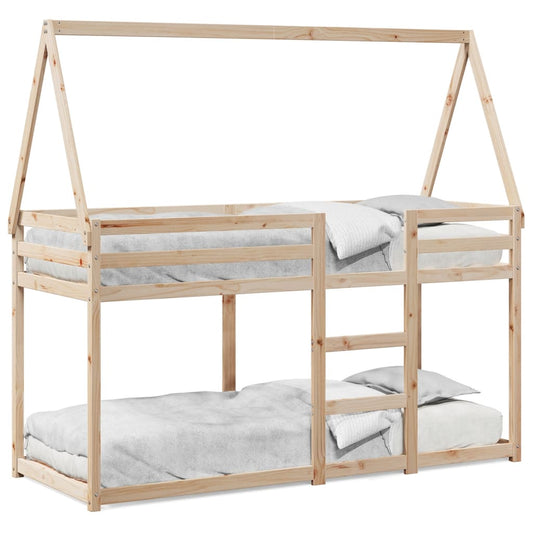 Bunk Bed without Mattress 80x200 cm Solid Wood Pine Bunk Bed without Mattress 80x200 cm Solid Wood Pine