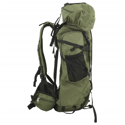 Hiking Backpack Army Green 80 L Oxford Fabric Hiking Backpack Army Green 80 L Oxford Fabric