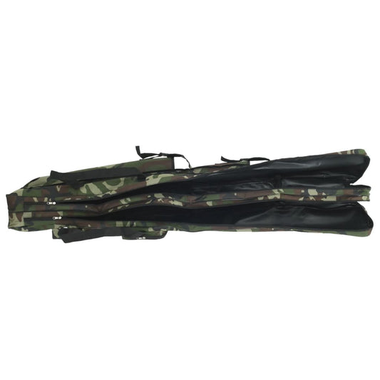 Fishing Rod Bag Green Camouflage 160 cm Oxford Fabric Fishing Rod Bag Green Camouflage 160 cm Oxford Fabric