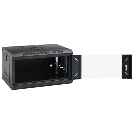 6U Wall Mounted Network Cabinet 19" IP20 53x40x30 cm 6U Wall Mounted Network Cabinet 19" IP20 53x40x30 cm