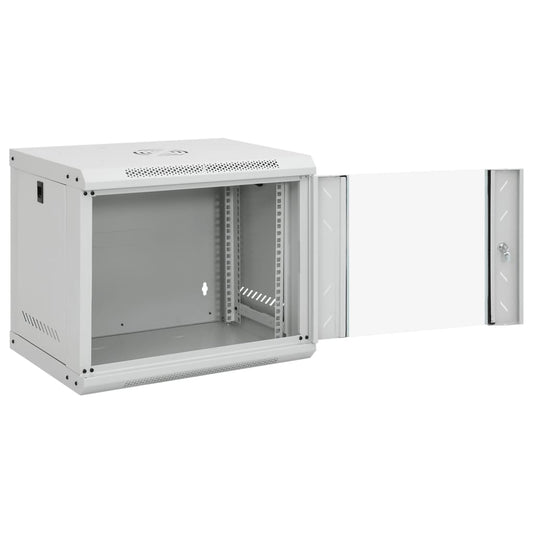 9U Wall Mounted Network Cabinet 19" IP20 53x40x45 cm 9U Wall Mounted Network Cabinet 19" IP20 53x40x45 cm