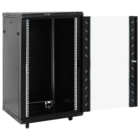 18U Network Cabinet with Swivel Feet 19" IP20 60x60x100 cm 18U Network Cabinet with Swivel Feet 19" IP20 60x60x100 cm
