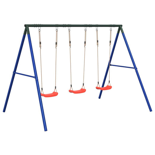 Outdoor Swing Set with 3 Swings Outdoor Swing Set with 3 Swings