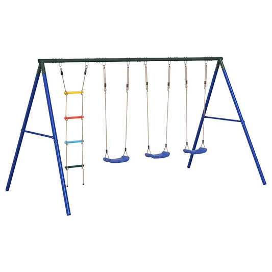 Outdoor Swing Set with Swings and Ladder Outdoor Swing Set with Swings and Ladder