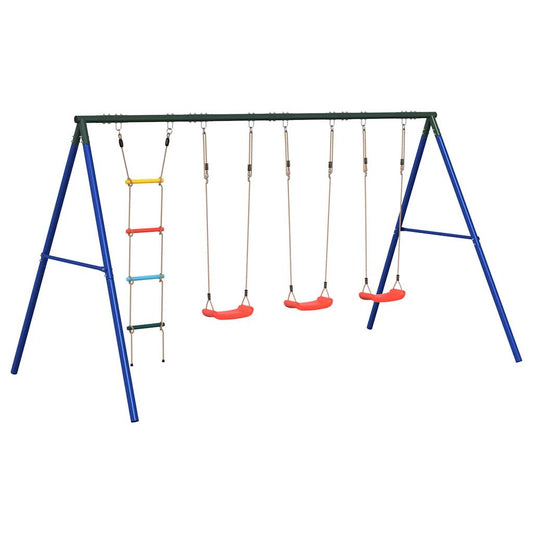 Outdoor Swing Set with Swings and Ladder Outdoor Swing Set with Swings and Ladder