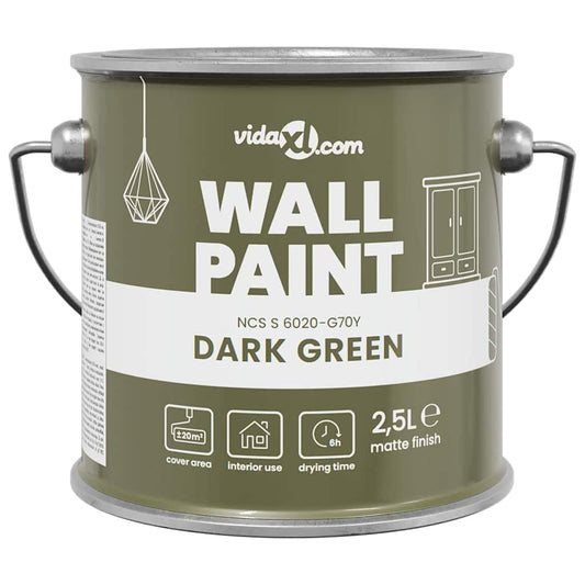 Wall Paint Green 2.5 L Wall Print Wall Paint Green 2.5 L Wall Print